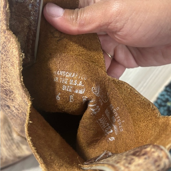 Justin Women's Bent Rail Wildwood Distressed Boot (Tan-BRL122) org $227‎ - Picture 12 of 13